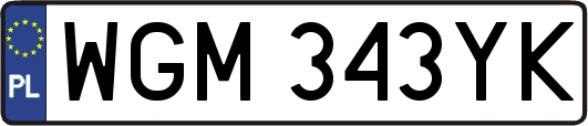 WGM343YK