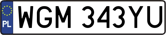 WGM343YU