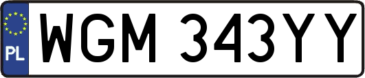 WGM343YY