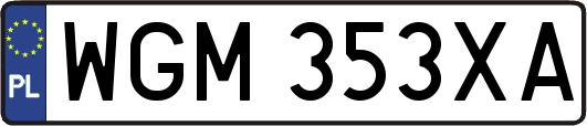 WGM353XA