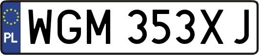 WGM353XJ
