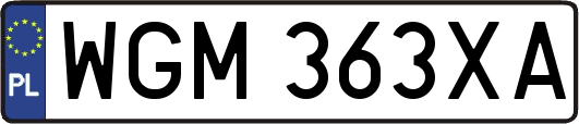 WGM363XA
