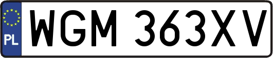 WGM363XV