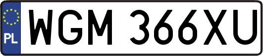 WGM366XU