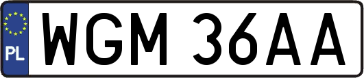 WGM36AA