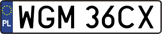 WGM36CX