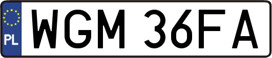 WGM36FA