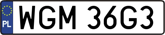 WGM36G3