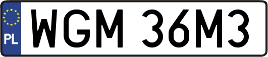 WGM36M3