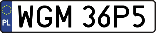 WGM36P5