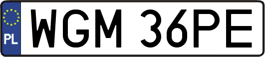 WGM36PE