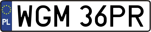 WGM36PR