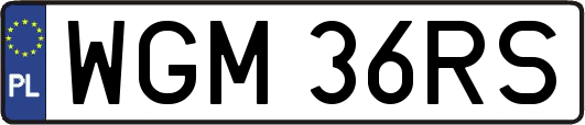 WGM36RS