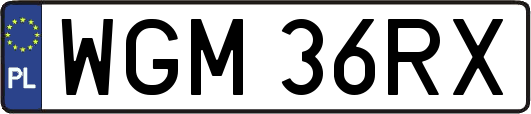WGM36RX