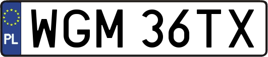 WGM36TX