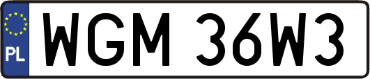 WGM36W3