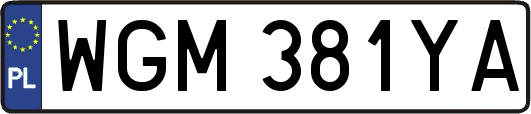 WGM381YA