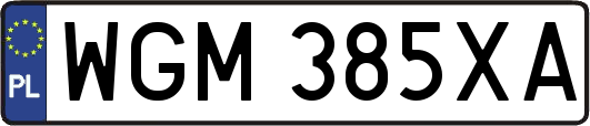 WGM385XA
