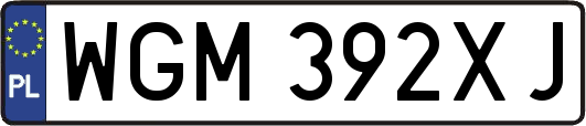 WGM392XJ