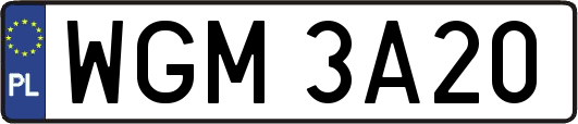 WGM3A20