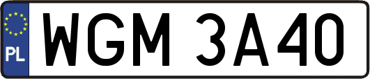 WGM3A40