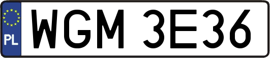 WGM3E36
