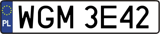 WGM3E42