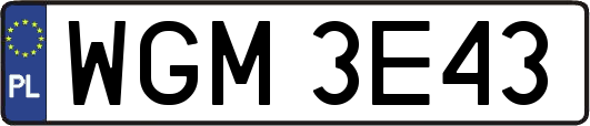WGM3E43