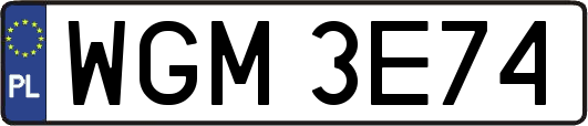 WGM3E74