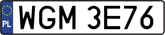 WGM3E76