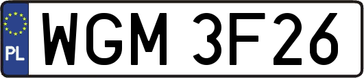 WGM3F26