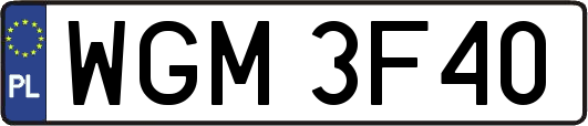 WGM3F40