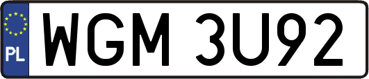 WGM3U92