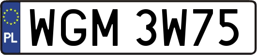 WGM3W75