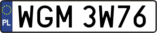 WGM3W76