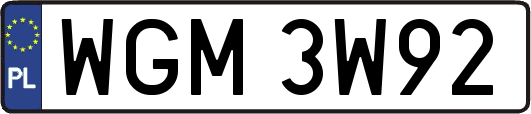WGM3W92
