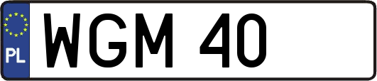 WGM40