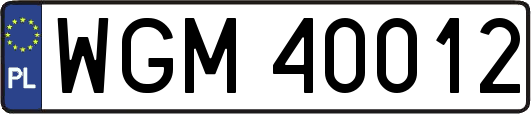 WGM40012