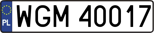 WGM40017
