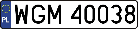 WGM40038