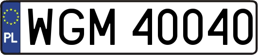 WGM40040