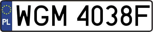 WGM4038F