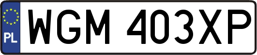 WGM403XP