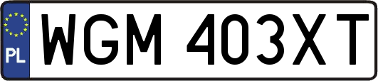 WGM403XT