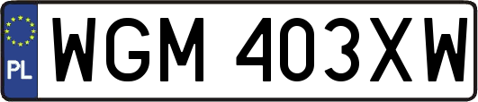 WGM403XW