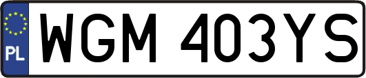 WGM403YS