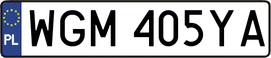 WGM405YA