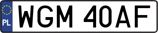 WGM40AF