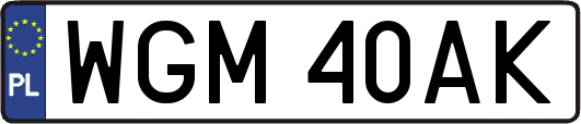 WGM40AK