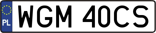 WGM40CS